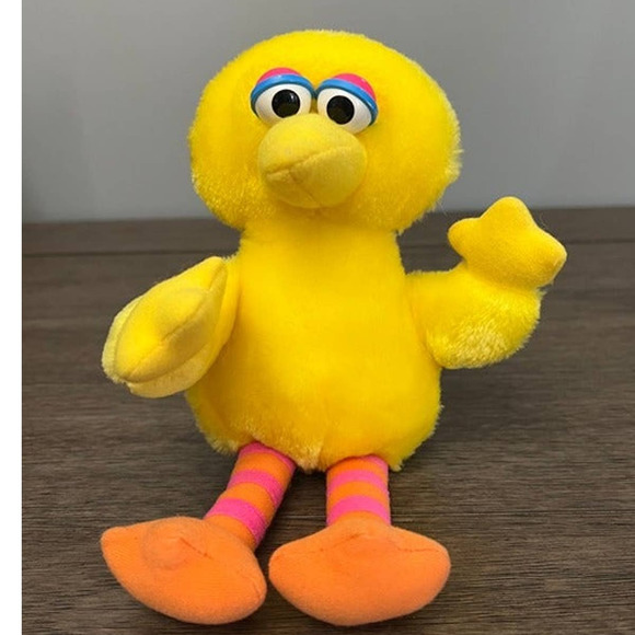 Kid‎ Dimension Big Bird Plush  8" VTG 1994 - Picture 1 of 5